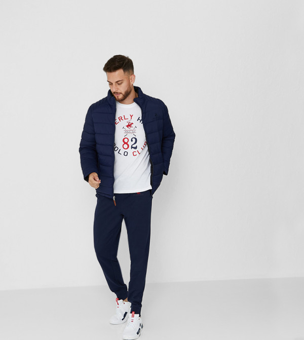 Beverly Hills Polo Club Warehouse UAE - Blue Track Pants/Joggers