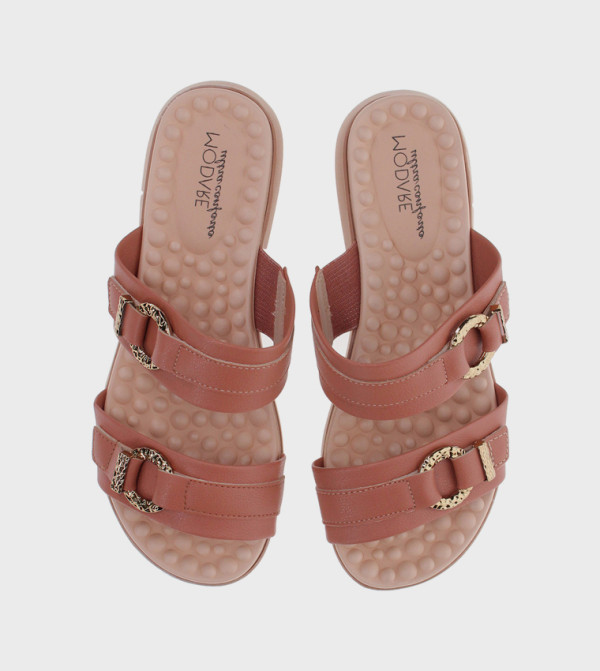 مودير مودير - وردي Flat Sandals