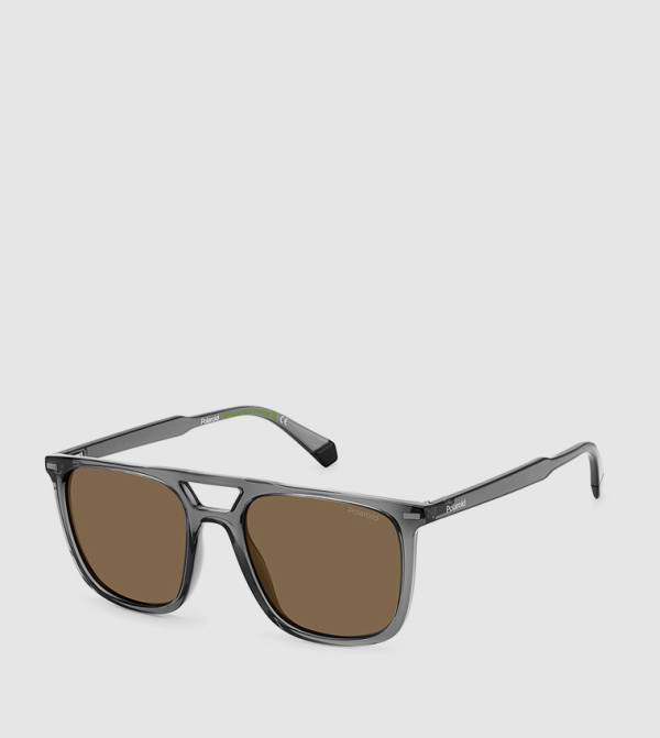 Polaroid Polaroid - Grey Square Sunglasses