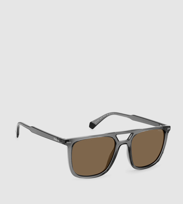 Polaroid Polaroid - Grey Square Sunglasses