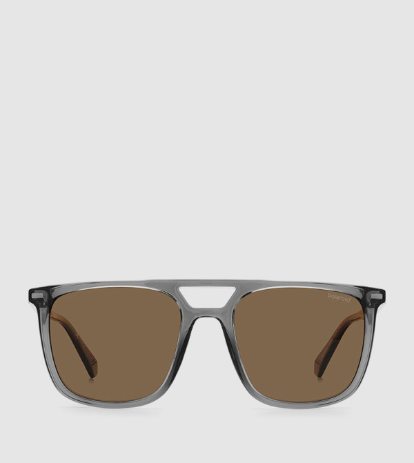 Polaroid Polaroid - Grey Square Sunglasses