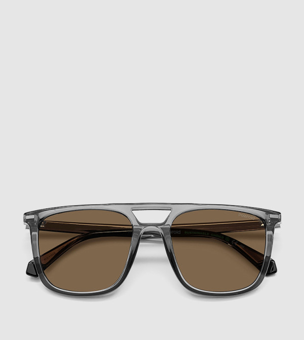 Polaroid Polaroid - Grey Square Sunglasses