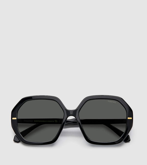 Polaroid Polaroid - Black Square Sunglasses