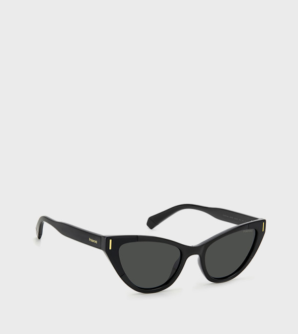 Polaroid  Cat Eye Sunglasses - Black Cat Eye Sunglasses