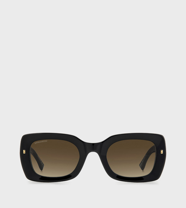 DSQUARED2  Square Sunglasses - Black Square Sunglasses