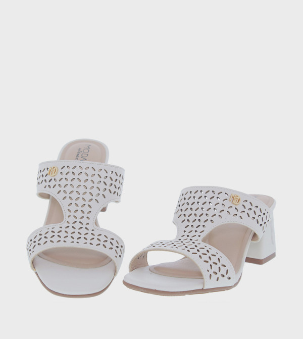 Modare Modare - White Heels
