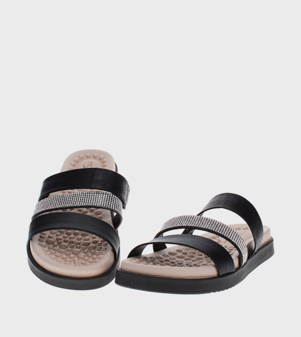 مودير مودير - أسود Flat Sandals