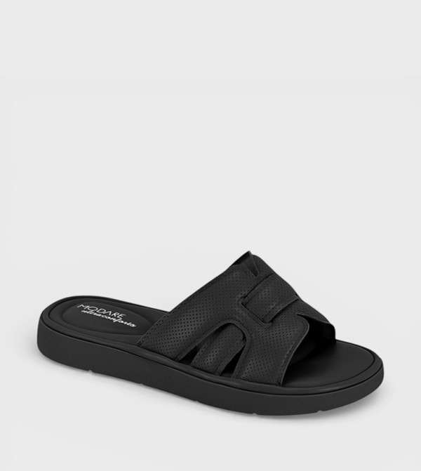 Modare Modare - BLACK Flat Sandals