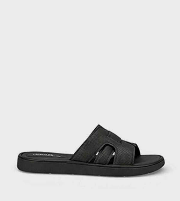 Modare Modare - BLACK Flat Sandals