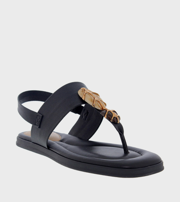 مودير مودير - أسود Flat Sandals