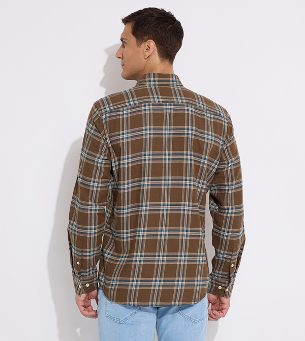 Marc O'Polo Marc O'Polo - Brown Casual Shirts