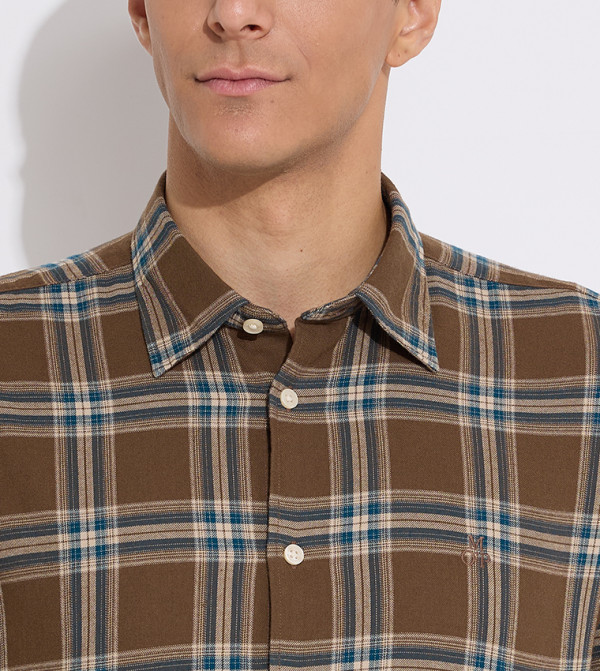 Marc O'Polo Marc O'Polo - Brown Casual Shirts