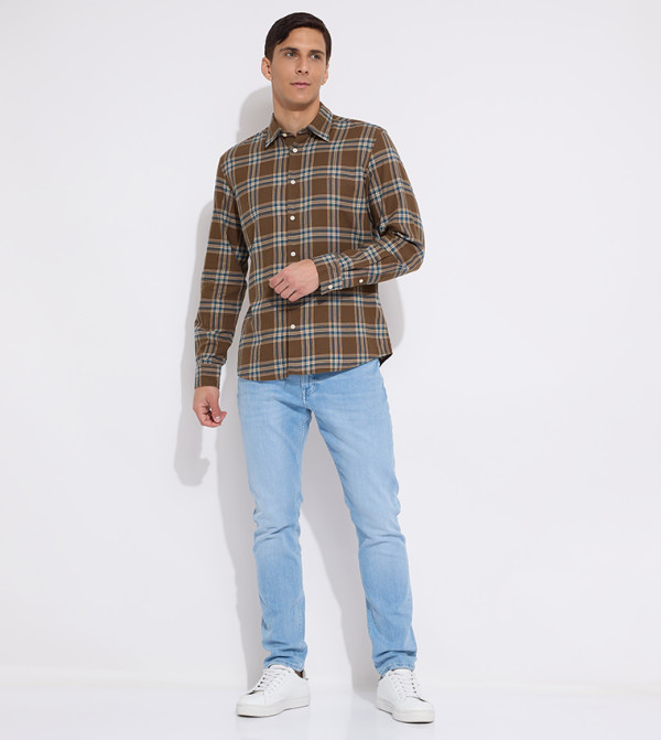 Marc O'Polo Marc O'Polo - Brown Casual Shirts