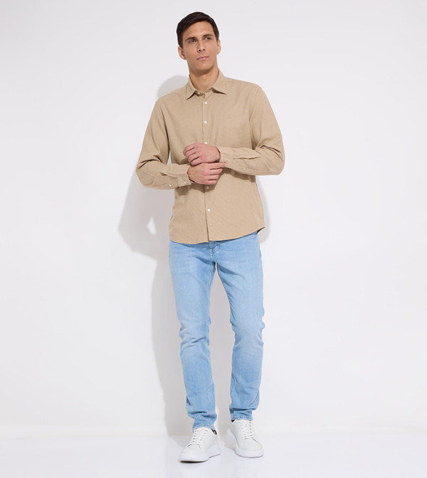 Marc O'Polo Marc O'Polo - Beige Casual Shirts