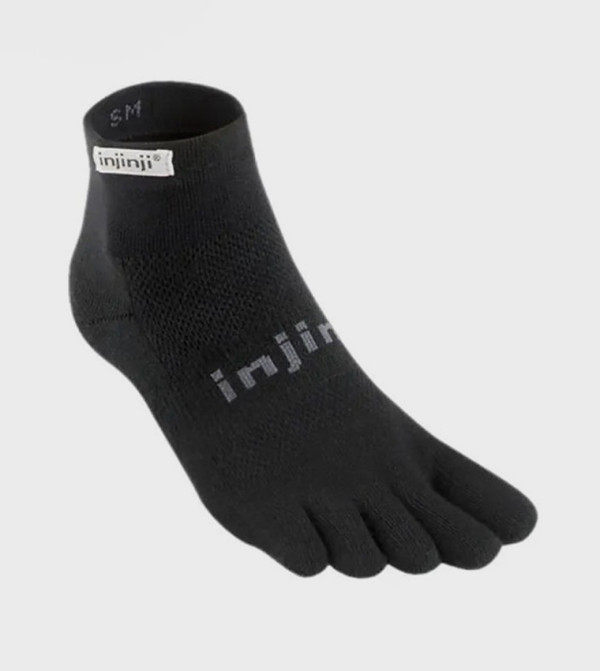 Injinji  Socks - BLACK Ankle Length Socks