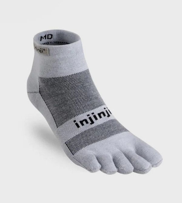 Injinji  Ankle Length Socks - Grey Ankle Length Socks