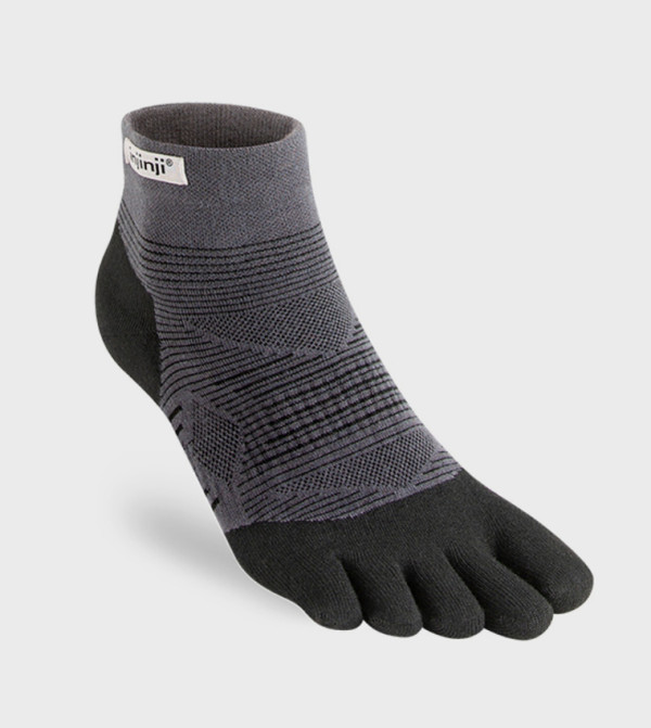 Injinji  Ankle Length Socks - BLACK Ankle Length Socks
