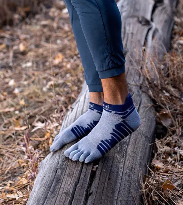 إنجينجي  جوارب   - رمادي Ankle Length Socks