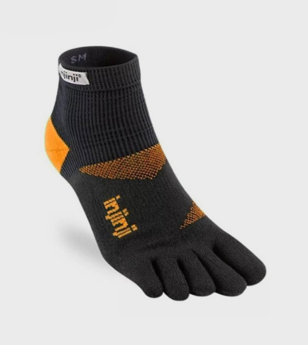 Injinji  Ankle Length Socks - Orange Ankle Length Socks