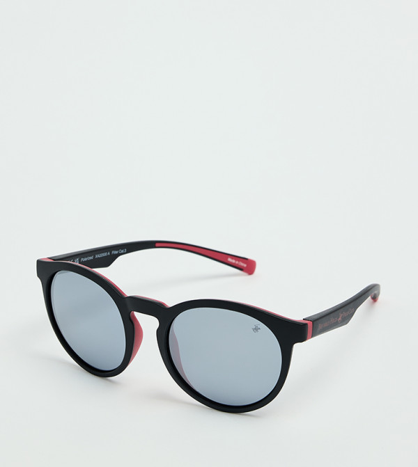 Beverly Hills Polo Club  Round Sunglasses - Black undefined