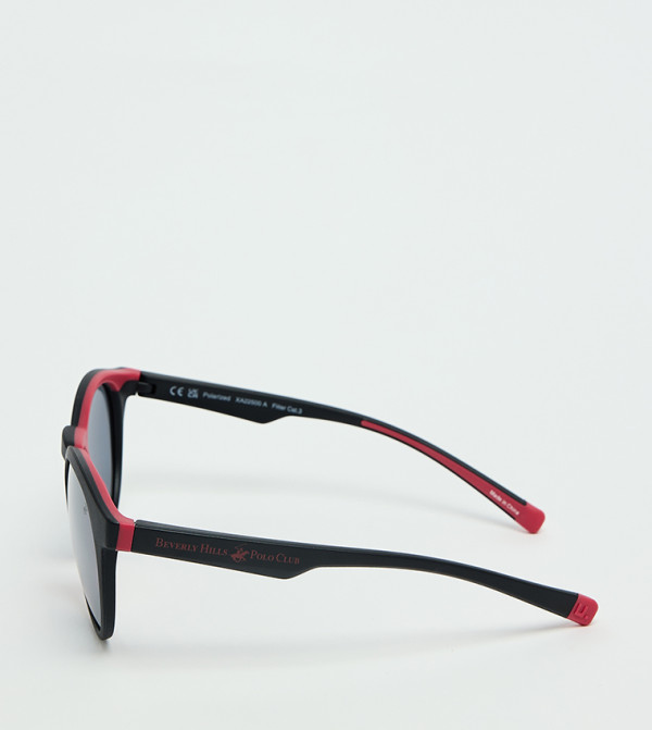 Beverly Hills Polo Club  Round Sunglasses - Black undefined