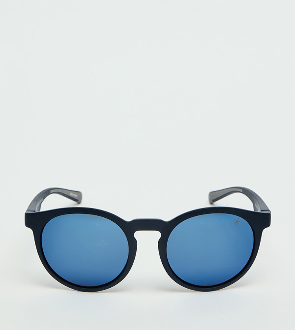 Beverly Hills Polo Club  Round Sunglasses - Navy undefined