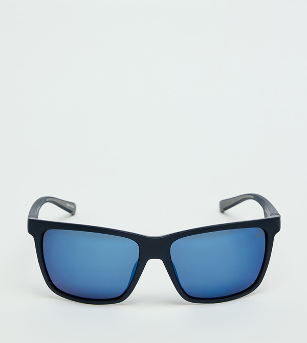 Beverly Hills Polo Club Square Sunglasses - Navy undefined