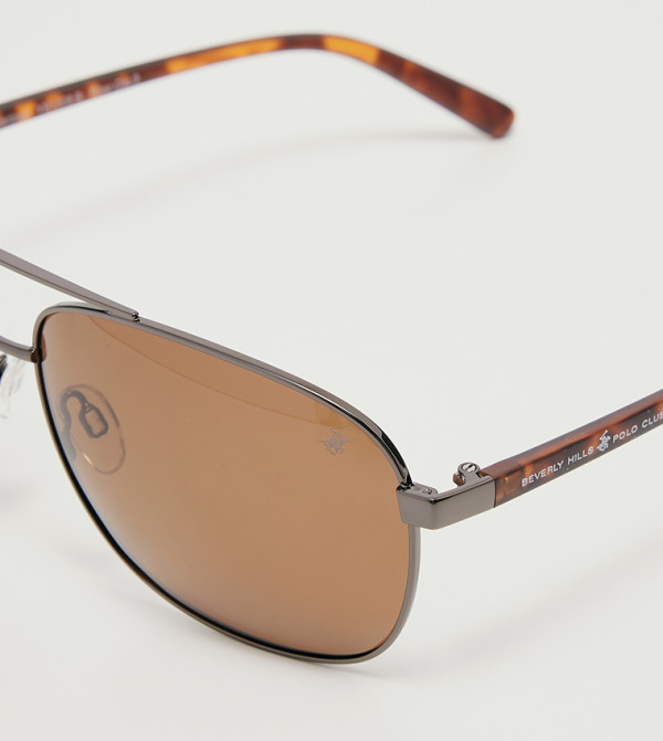 Beverly Hills Polo Club Aviators - Brown Aviators
