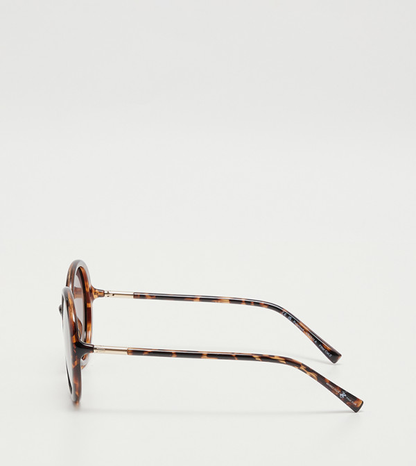 Beverly Hills Polo Club  Round Sunglasses - Brown Round Sunglasses