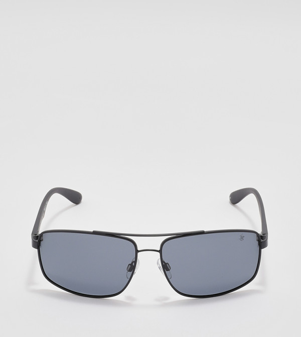 بيفرلي هيلز بولو كلوب  نظارات شمسية مربعة - أسود Square Sunglasses
