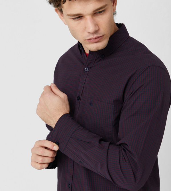 Aeropostale Formal - Blue Casual Shirt