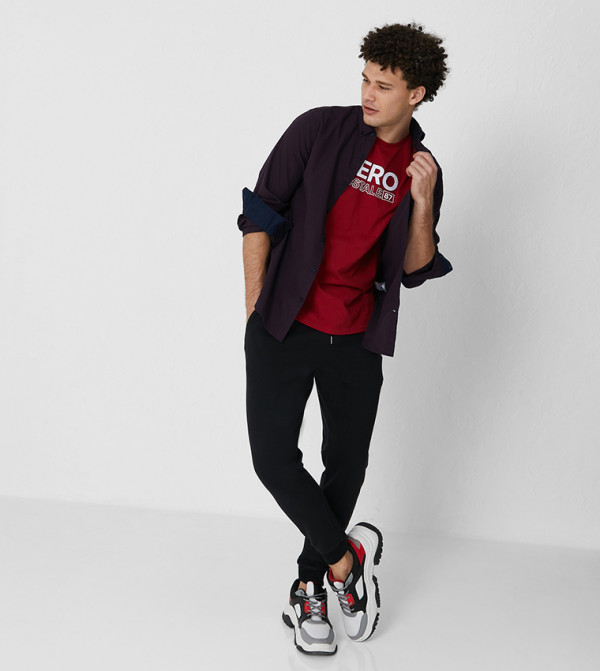 Aeropostale Formal - Blue Casual Shirt