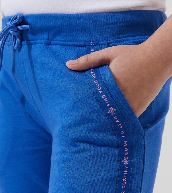  ايروبوستال  بناطيل مشي وركض - أزرق Leggings
