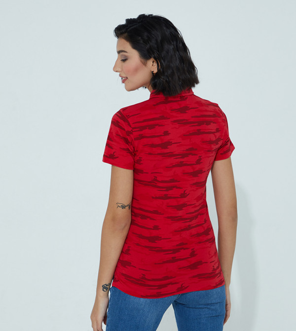 Aeropostale Aeropostale - Red Polo T-shirts