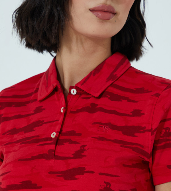 Aeropostale Aeropostale - Red Polo T-shirts