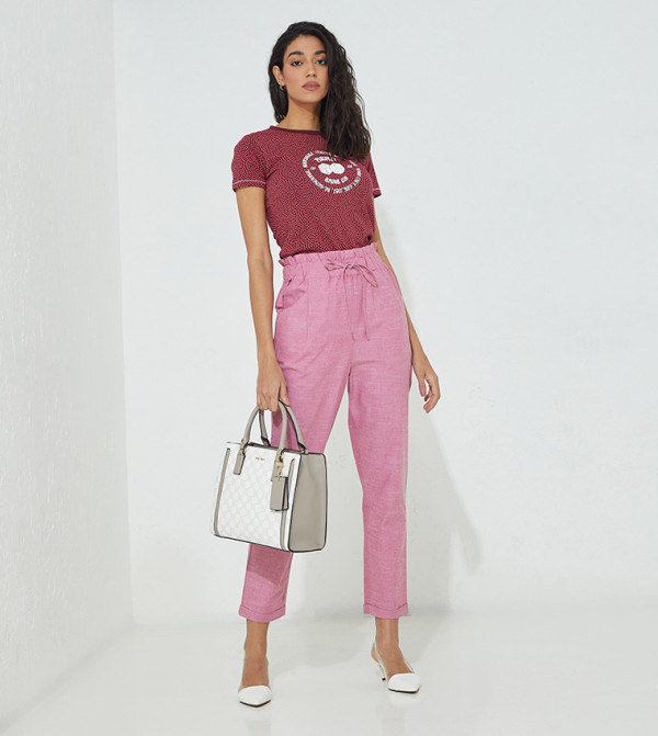 Aeropostale  Palazzo - Pink Culottes