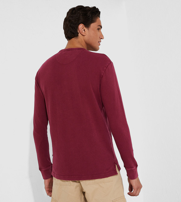 Aeropostale  Casual T-Shirts - Purple T-shirts