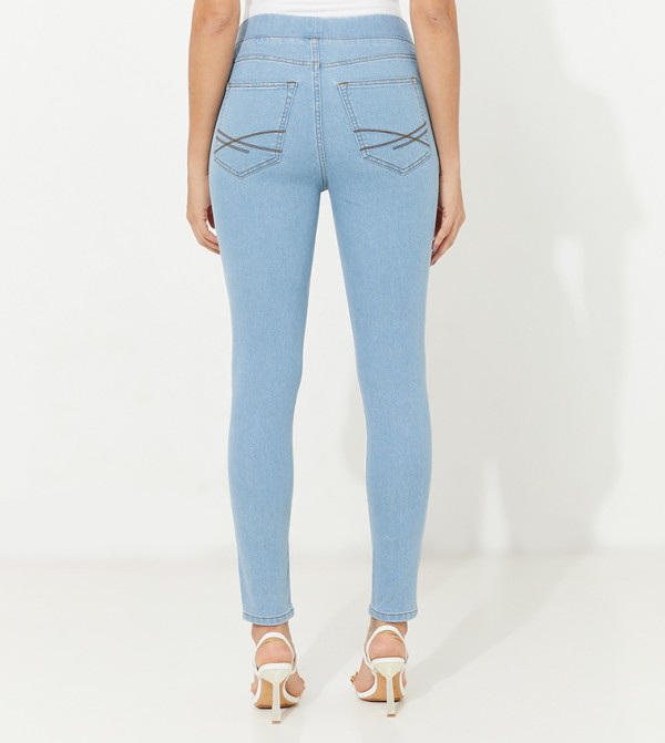 Aeropostale  Skinny Fit Jeans - Blue Jeggings