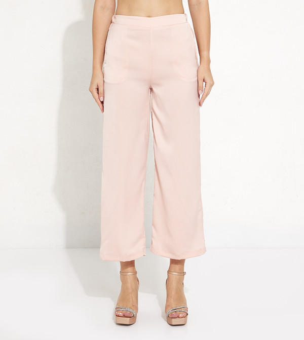 Aeropostale soft-romance-w - Pink Regular Pants