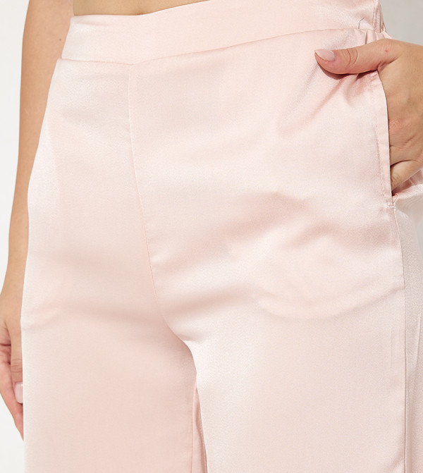 Aeropostale soft-romance-w - Pink Regular Pants