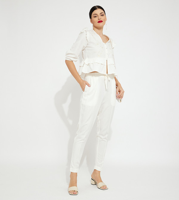 Aeropostale Aeropostale - Ivory Regular Pants