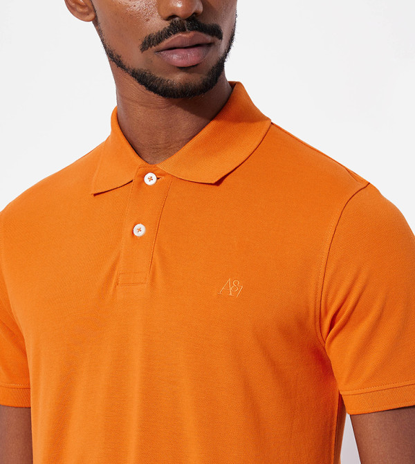 Aeropostale Aeropostale - Orange Polo T-shirts