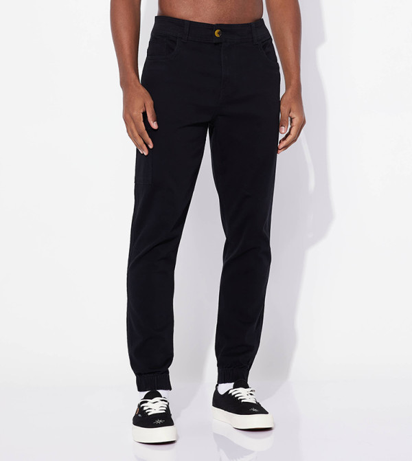 Aeropostale  Cargos - Black Chinos