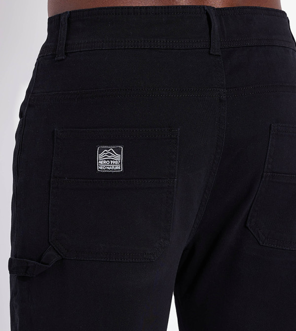 Aeropostale  Cargos - Black Chinos
