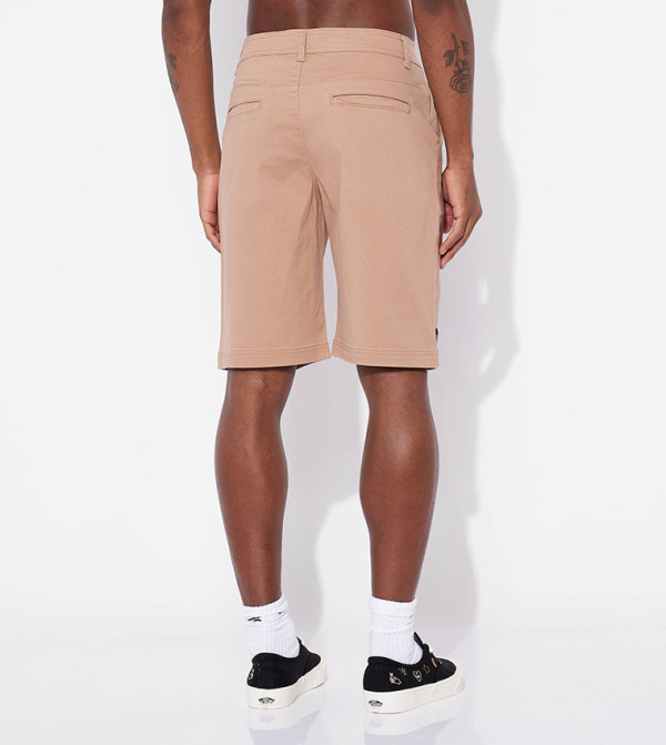 Aeropostale Aeropostale - Brown Chino Shorts