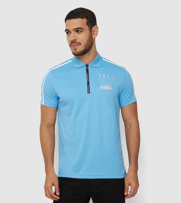 Aeropostale Aeropostale - Blue Polo T-shirts