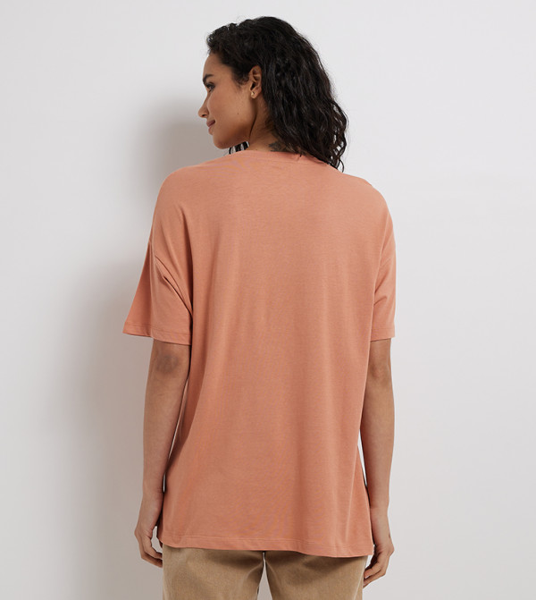 Aeropostale Aeropostale - Camel Casual T-Shirts