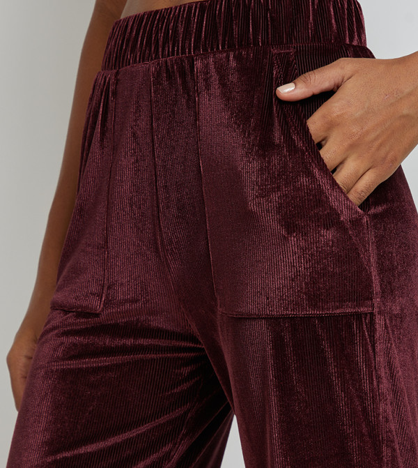 Aeropostale Aeropostale - Burgundy Regular Pants