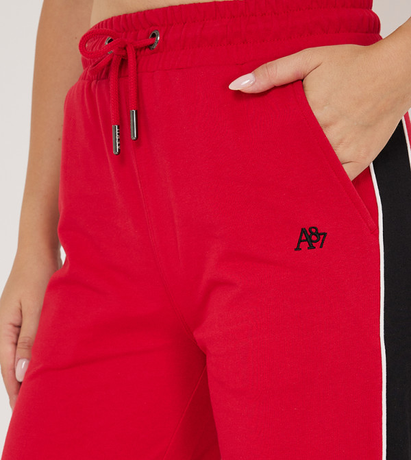 Aeropostale  Track Pants & Joggers - Red Joggers