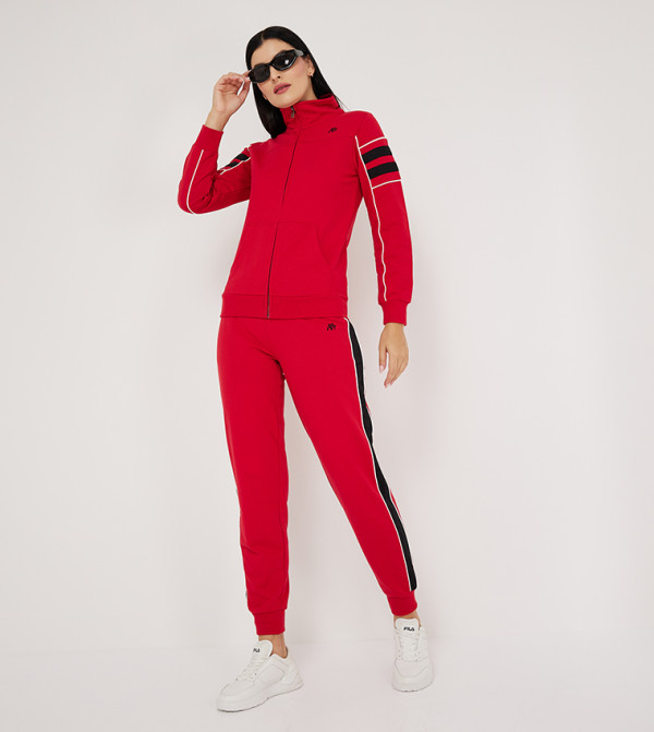 Aeropostale  Track Pants & Joggers - Red Joggers